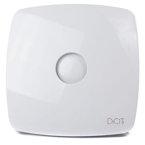 Ventilator de baie RIO 4C MRH, Debit 100 m3/h, Ø 98, Clapeta antiretur, Fusion Logic 1.1, Timer si senzor de umiditate