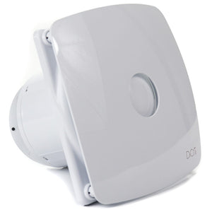 Ventilator de baie RIO 4C MRH, Debit 100 m3/h, Ø 98, Clapeta antiretur, Fusion Logic 1.1, Timer si senzor de umiditate