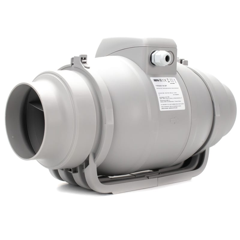 TYPHOON 250 2SP - Ventilator axial de tubulatura TYPHOON 250 2SP, Debit 1560mc/h, 2 Trepte de viteze, Diametru Ø250mm