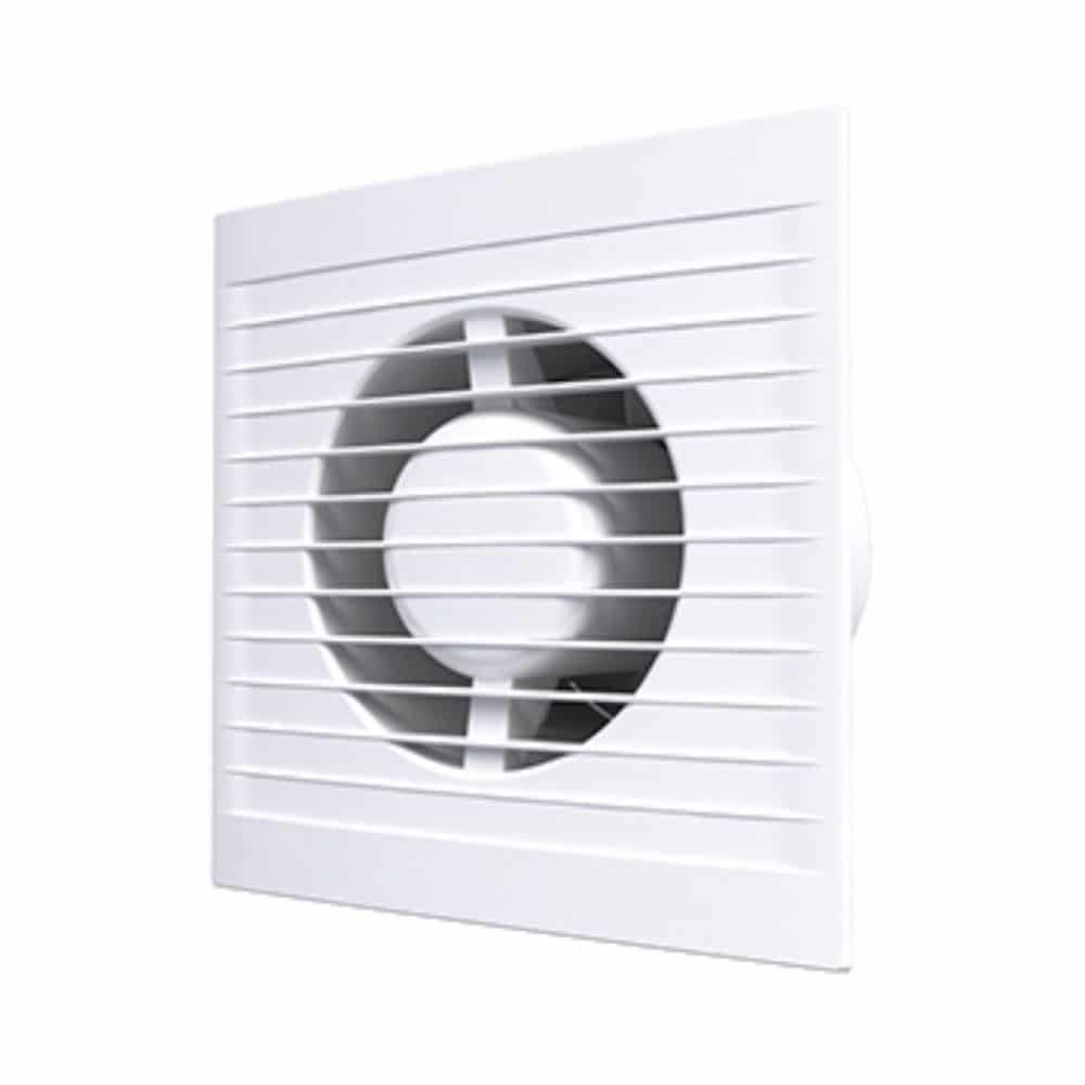 Ventilator baie model L100BD,  Diametru Ø100, Clapeta antiretur, Debit 90mc/h