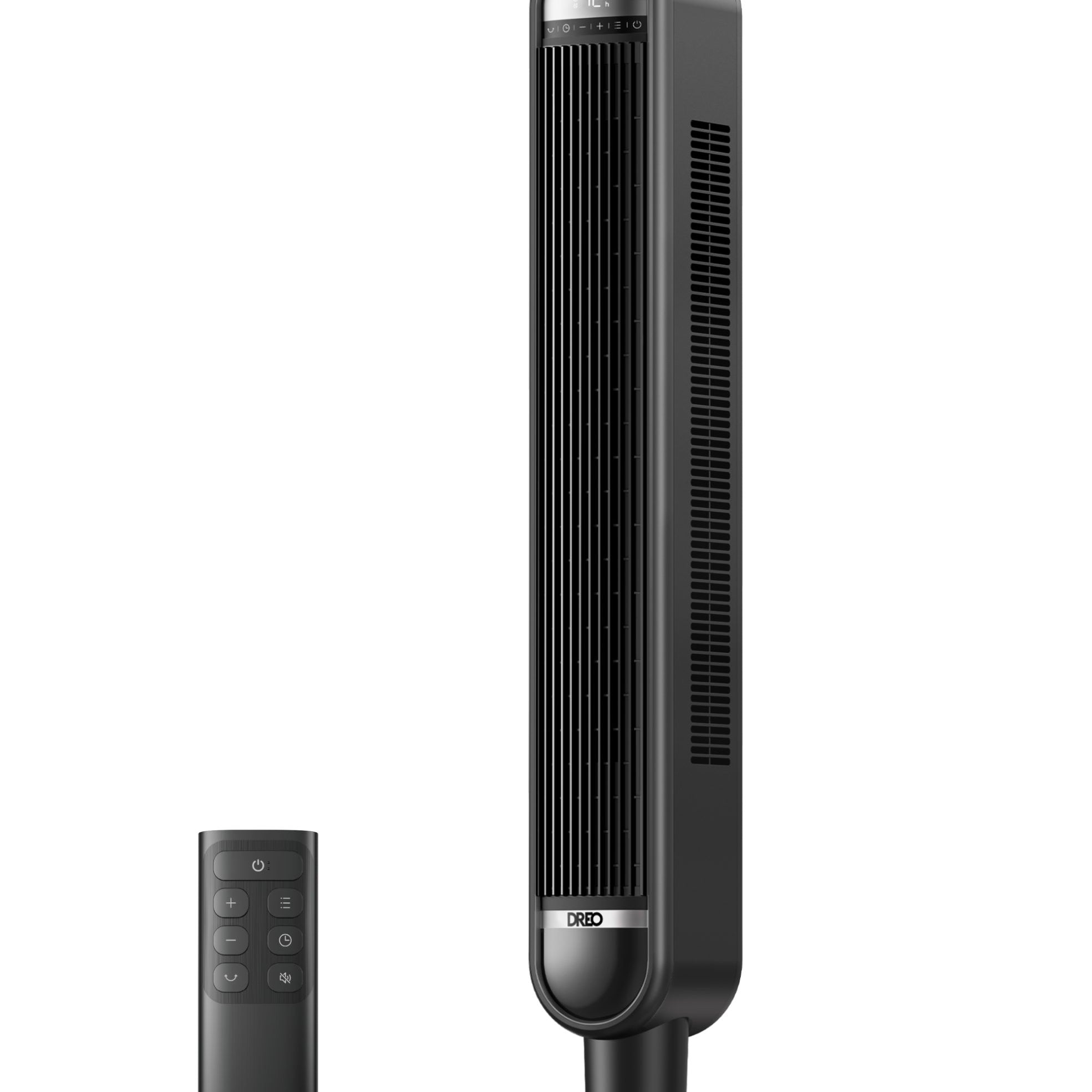 Ventilator Turn DREO Cruiser DR-HTF019, 6 viteze, 4 functii,106cm, HyperSilent 30dB, oscilatie 90°,telecomanda, negru