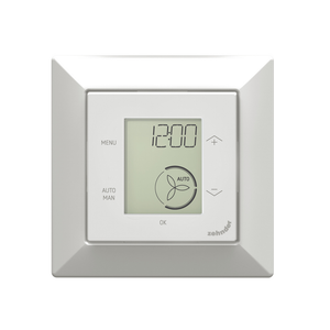 Resigilat! Panou de control Zehnder ComfoSense C67 pentru unitățile ComfoAir Q350/450/600, culoare RAL 9016