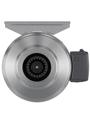 Ventilator centrifugal Squall D100 GDF Venteurope, Debit 245 mc/h, Diametru Ø100mm, Carcasa otel galvanizat