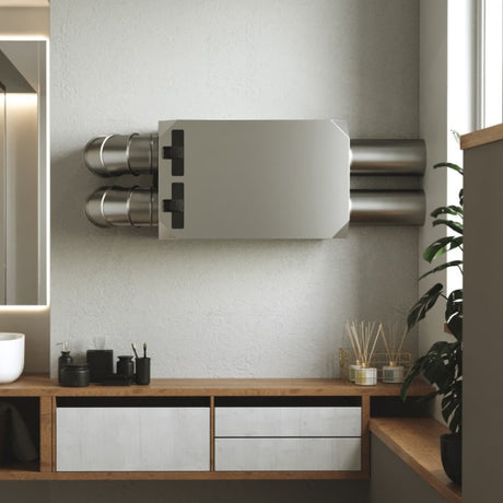 Centrală de ventilație cu recuperare de căldura BSK NOTUS 350 V1, pentru perete