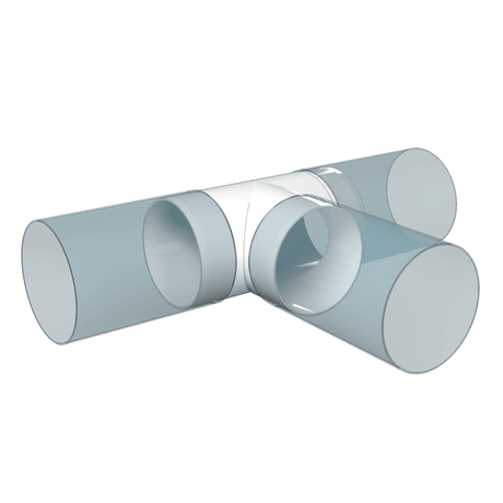 TEU TUBULATURA, 160/160mm, PVC