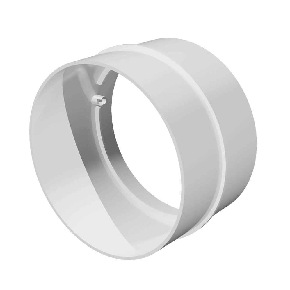 CONECTOR TUBULATURA, Ø100mm, PVC