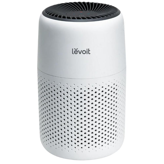 Resigilat! Purificator de aer Levoit Core Mini, Filtru 3 in 1 True HEPA, Panou Comanda Touch Screen, Alb