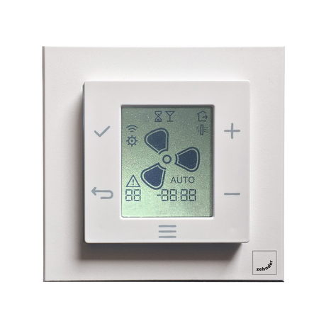Panou de control Zehnder EVO Sense pentru unitatile EVO 1 / 2 / 3 / 4