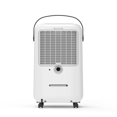 Dezumidificator Evoair, NovaDry 16 Smart, 16l/24h, Senzor de Umiditate, Functie Ionizare, Uscare Rufe, Rezervor 2.5l, Lampa UVC, Alb, Curea Neagra