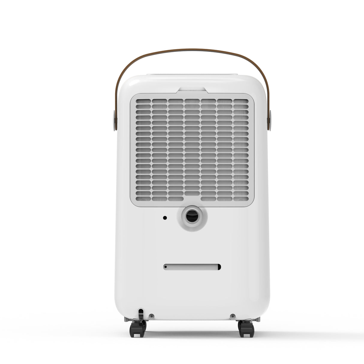 Dezumidificator Evoair, NovaDry 16 Smart, 16l/24h, Senzor de Umiditate, Functie Ionizare, Uscare Rufe, Rezervor 2.5l, Lampa UVC, Alb, Curea Maro