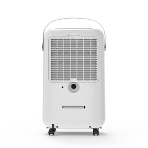Dezumidificator Evoair, NovaDry 16 Smart, 16l/24h, Senzor de Umiditate, Functie Ionizare, Uscare Rufe, Rezervor 2.5l, Lampa UVC, Alb, Curea Crem