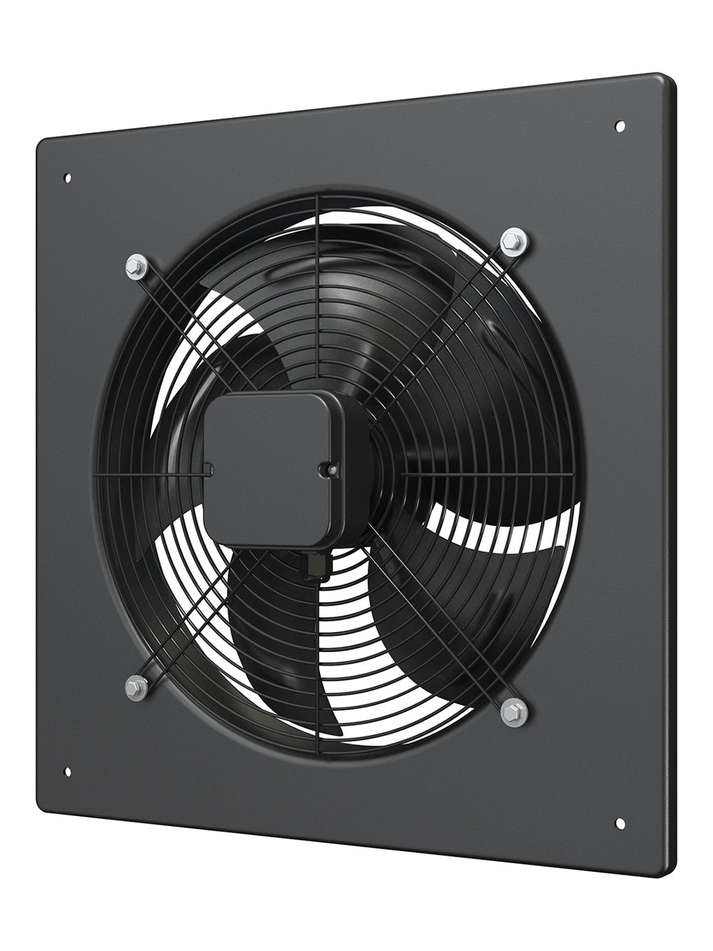 Ventilator axial de tubulatura Gale 350 Venteurope, Debit 2600 mc/h, Carcasa metalica, Diametru Ø350mm