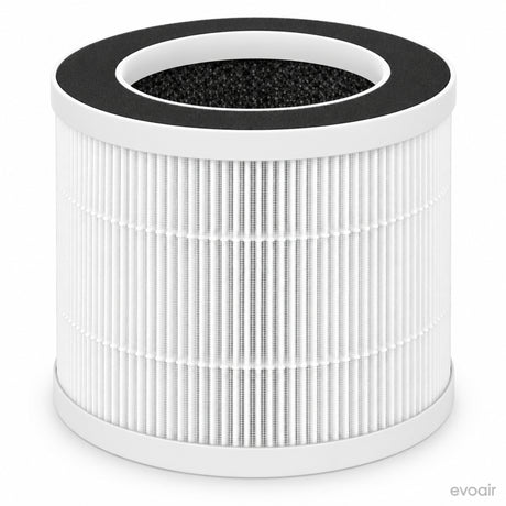Filtru Purificator de aer Evoair Joy, 4in1, Filtru True HEPA H13, Filtru Carbon Activ, Pre-filtru Nylon, Protecție Textilă, Original