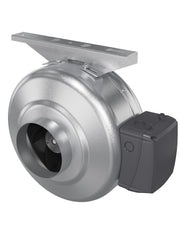 Ventilator centrifugal Squall D100 GDF Venteurope, Debit 245 mc/h, Diametru Ø100mm, Carcasa otel galvanizat