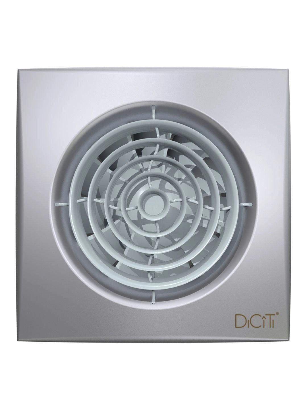 Ventilator baie AURA 5C Silent Gray Metal, Clapeta antiretur, Motor Long Life 40000h, Debit 180mc/h, Ø125mm, Gray Metal