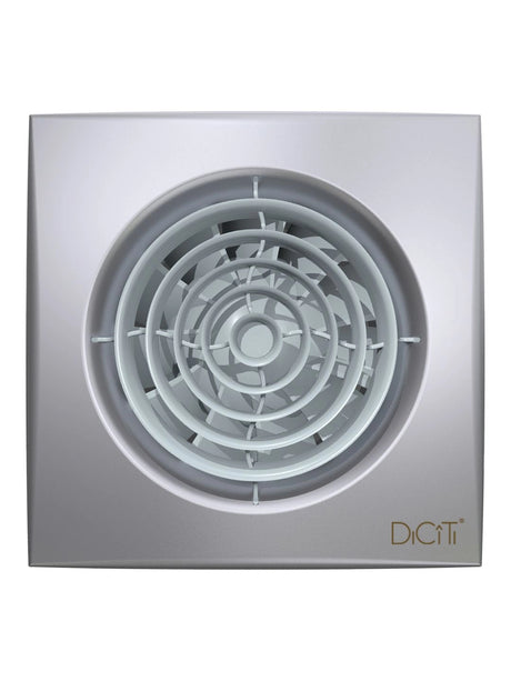 Ventilator baie AURA 5C Silent Gray Metal, Clapeta antiretur, Motor Long Life 40000h, Debit 180mc/h, Ø125mm, Gray Metal
