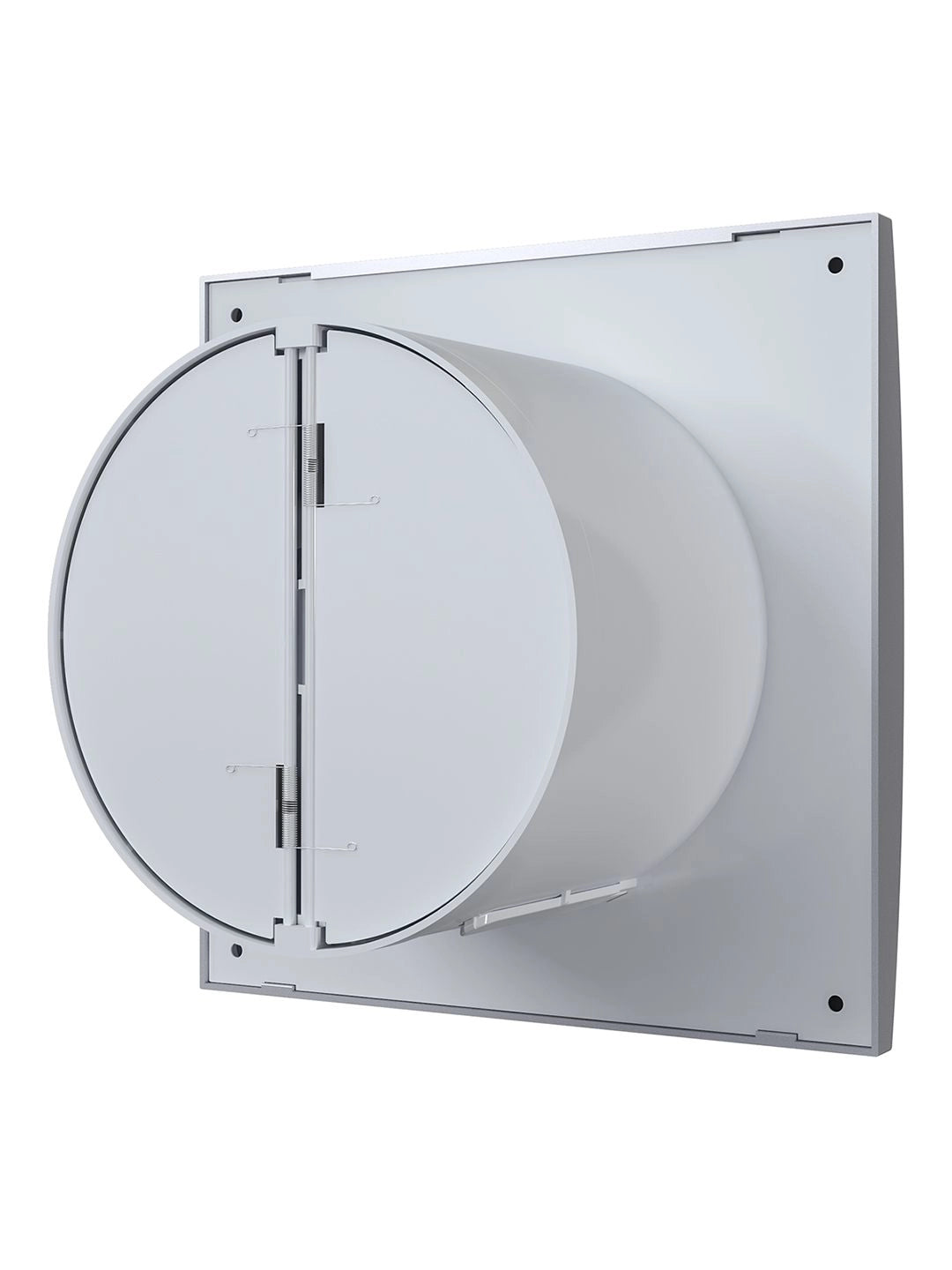 Ventilator baie AURA 5C Silent Gray Metal, Clapeta antiretur, Motor Long Life 40000h, Debit 180mc/h, Ø125mm, Gray Metal