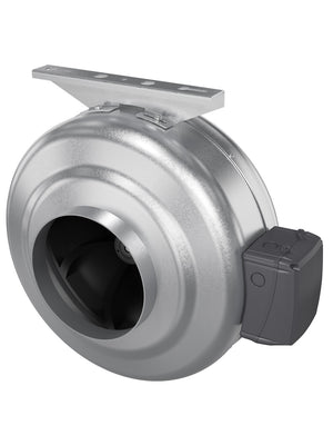 Ventilator centrifugal Squall D150 GDF Venteurope, Debit 550 mc/h, Diametru Ø150mm, Carcasa otel galvanizat