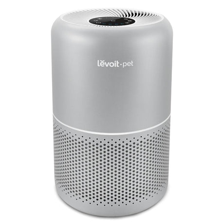 Resigilat! Purificator de Aer Levoit Core P350-RAC Pet Care, Filtru True HEPA, Carbon Activ, Super Silent, Filtrare 99.97%, 100% Ozon Free, Touch Screen, Gri