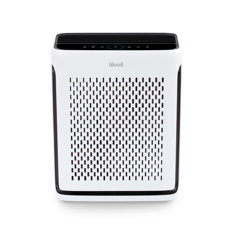 Purificator de aer Smart Levoit Vital 100S Wi-Fi, Filtru True HEPA, Carbon Activ, Acoperire până la 52 m², Nivel Zgomot 23 dB, Senzor Calitate Aer, Mod Noapte, Alb