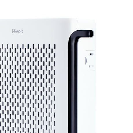 Purificator de aer Smart Levoit Vital 100S Wi-Fi, Filtru True HEPA, Carbon Activ, Acoperire până la 52 m², Nivel Zgomot 23 dB, Senzor Calitate Aer, Mod Noapte, Alb