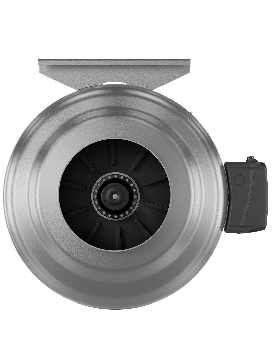 Ventilator centrifugal Squall D160 GDF Venteurope, Debit 655mc/h, Diametru Ø160mm, Carcasa otel galvanizat