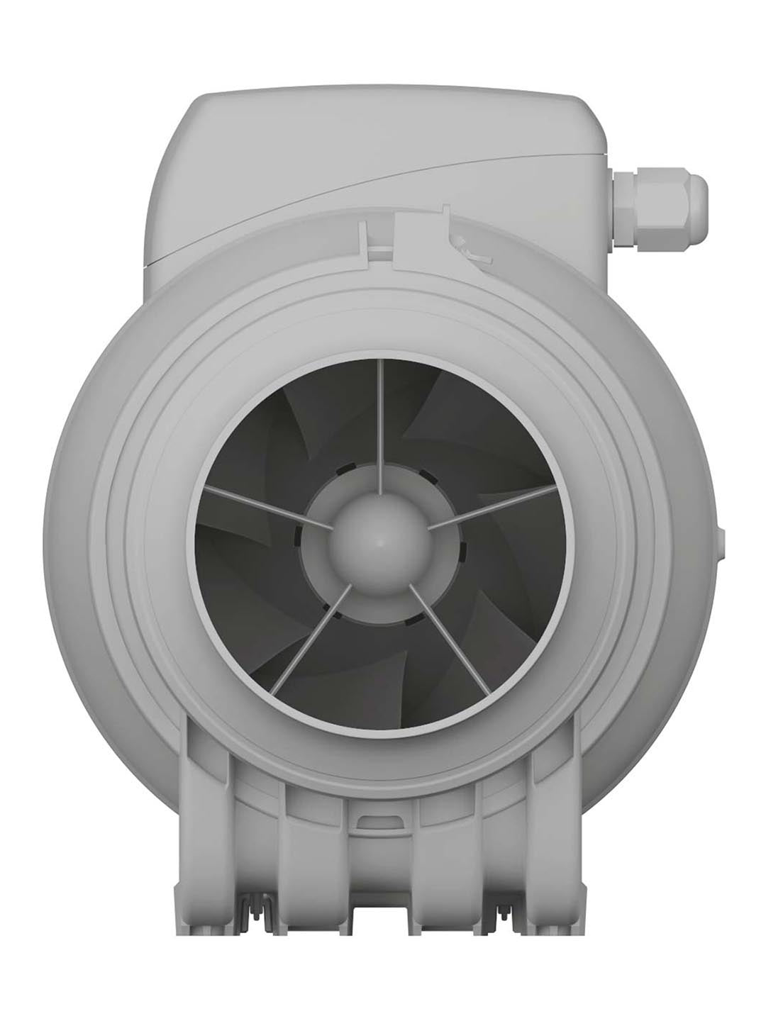 Ventilator axial de tubulatura Monsoon 100 2SP Venteurope, Debit 220mc/h, 2 Trepte de viteze, Diametru Ø100mm