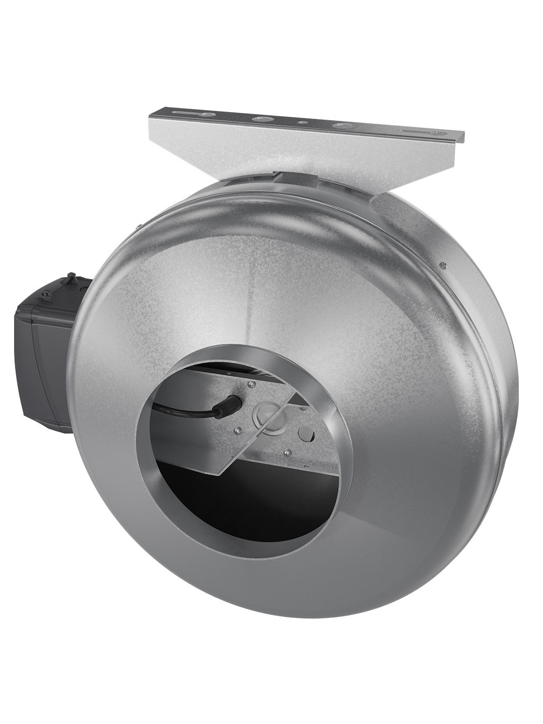 Ventilator centrifugal Squall D150 GDF Venteurope, Debit 550 mc/h, Diametru Ø150mm, Carcasa otel galvanizat