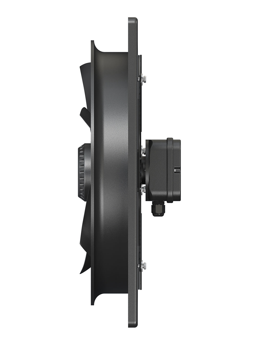 Ventilator axial de tubulatura Gale 350 Venteurope, Debit 2600 mc/h, Carcasa metalica, Diametru Ø350mm