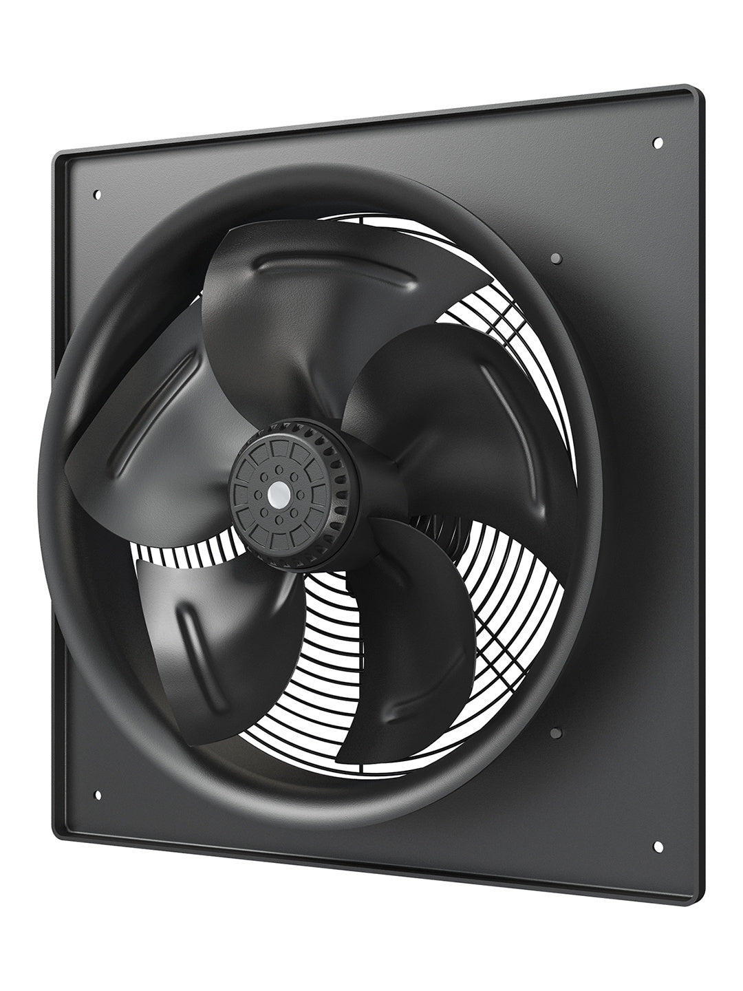 Ventilator axial de tubulatura Gale 350 Venteurope, Debit 2600 mc/h, Carcasa metalica, Diametru Ø350mm