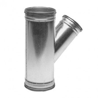 Teu 45° Ventilație din Tablă Zincată TEUS45 200x160