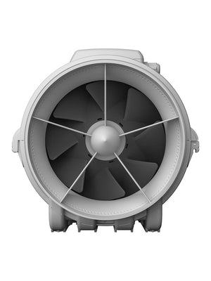 Ventilator axial de tubulatura Monsoon 200 2SP Venteurope, Debit 1100mc/h, 2 Trepte de viteze, Diametru Ø200mm