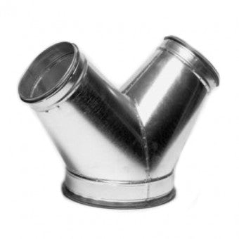 Ramificație Tip Y 45° Ventilație din Tablă Zincată RY45 160x160