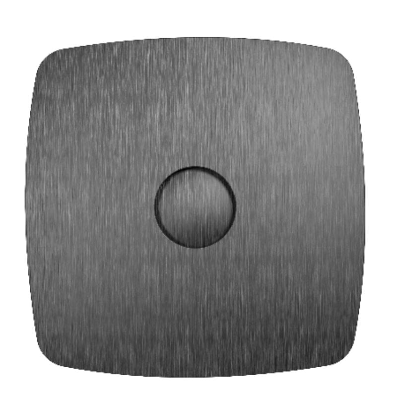 Ventilator de baie Rio 4C Matt Black Debit 100 m3/h, Diametru Ø100, Clapeta antiretur, Black Al