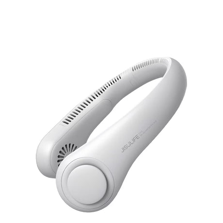 Ventilator portabil de gât JISULIFE Life4, 5000mAh, 3 viteze, gri