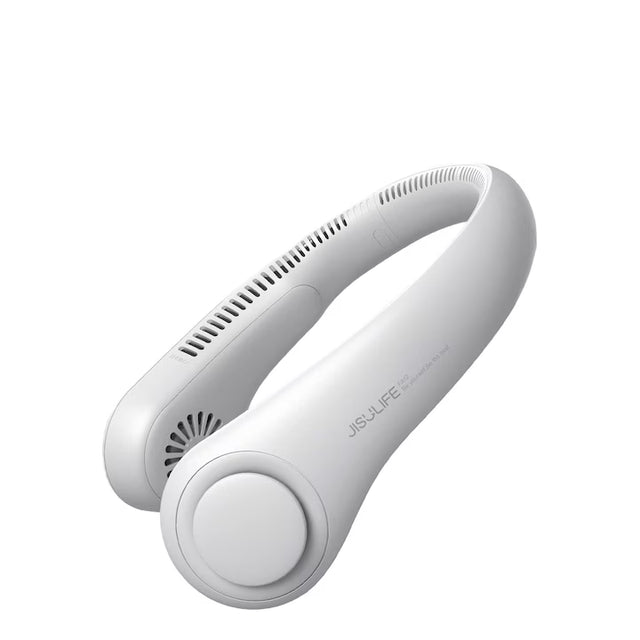 Ventilator portabil de gât JISULIFE Life4, 5000mAh, 3 viteze, gri