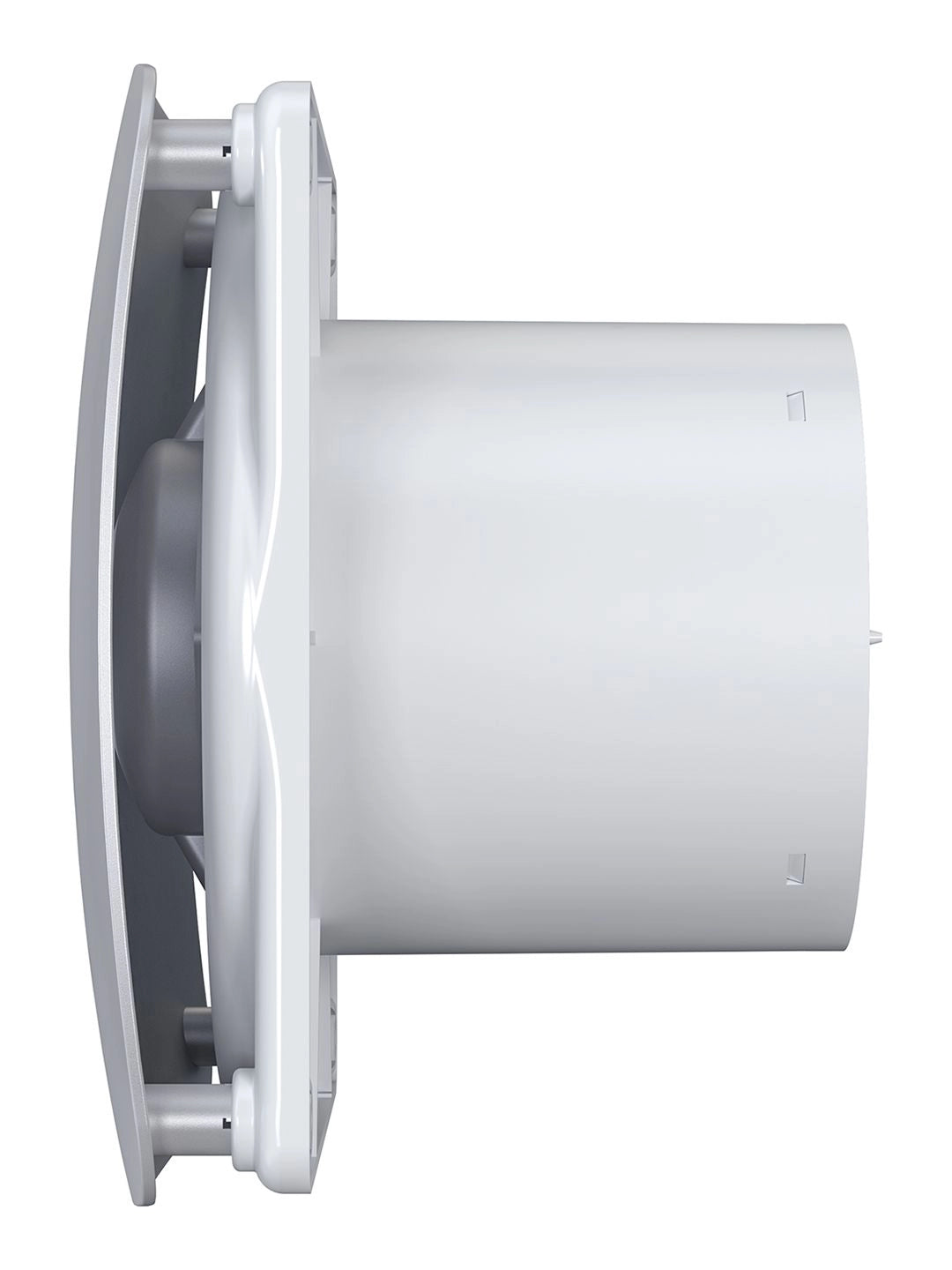 Ventilator de baie Rio 5C Gray Metal, Debit 180 m3/h, Diametru Ø125 mm, Clapeta antiretur, Gray Metal
