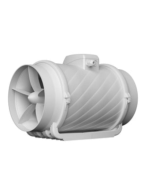 Ventilator axial de tubulatura Monsoon 200 2SP Venteurope, Debit 1100mc/h, 2 Trepte de viteze, Diametru Ø200mm