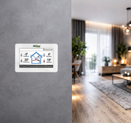 Centrala de Ventilație cu recuperare de căldură Wanas Combo 630 V&H Light, Smart, Debit de aer 575 m³/h, Cu preheater de 1000W, Funcție Ventilație și Umidificare