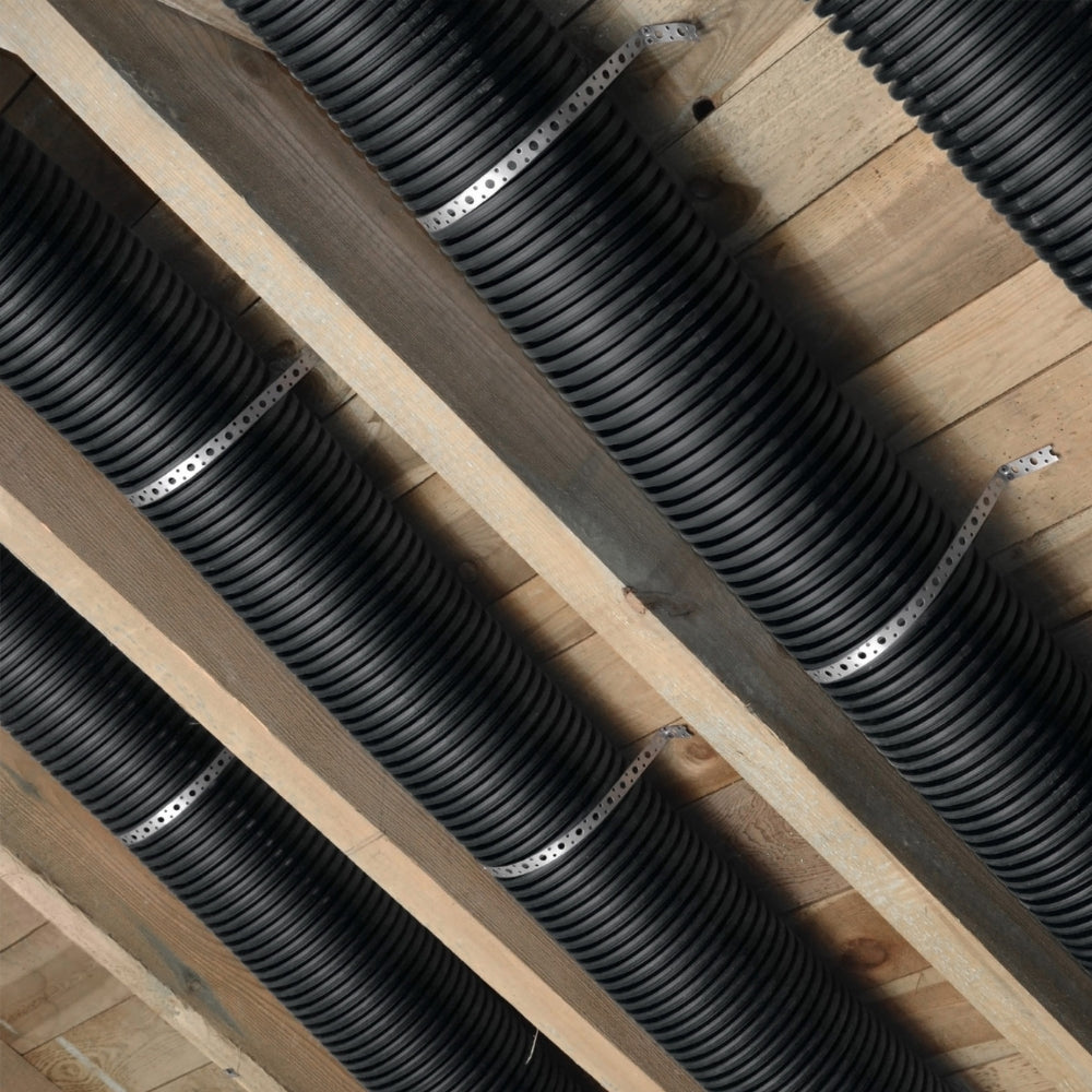 Tubulatură flexibilă InGremio BlackFlex Spectra-200, HDPE, Ø90mm (1 colac = 50 ml)