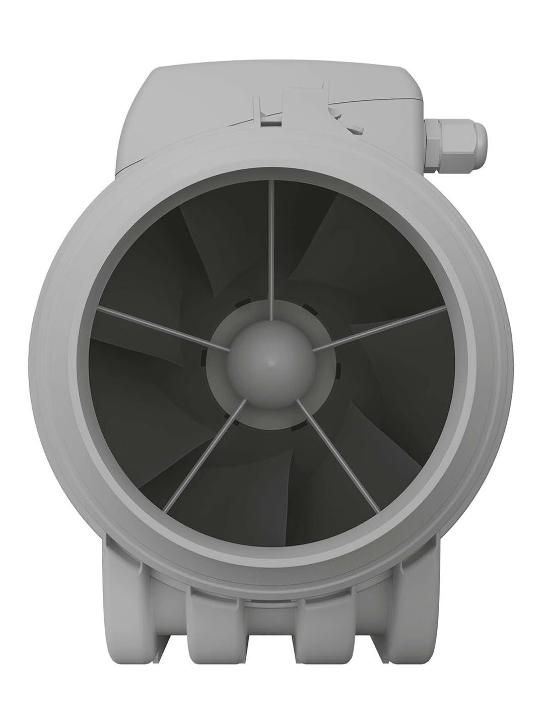 Ventilator axial de tubulatura Monsoon 100 2SP Venteurope, Debit 220mc/h, 2 Trepte de viteze, Diametru Ø100mm