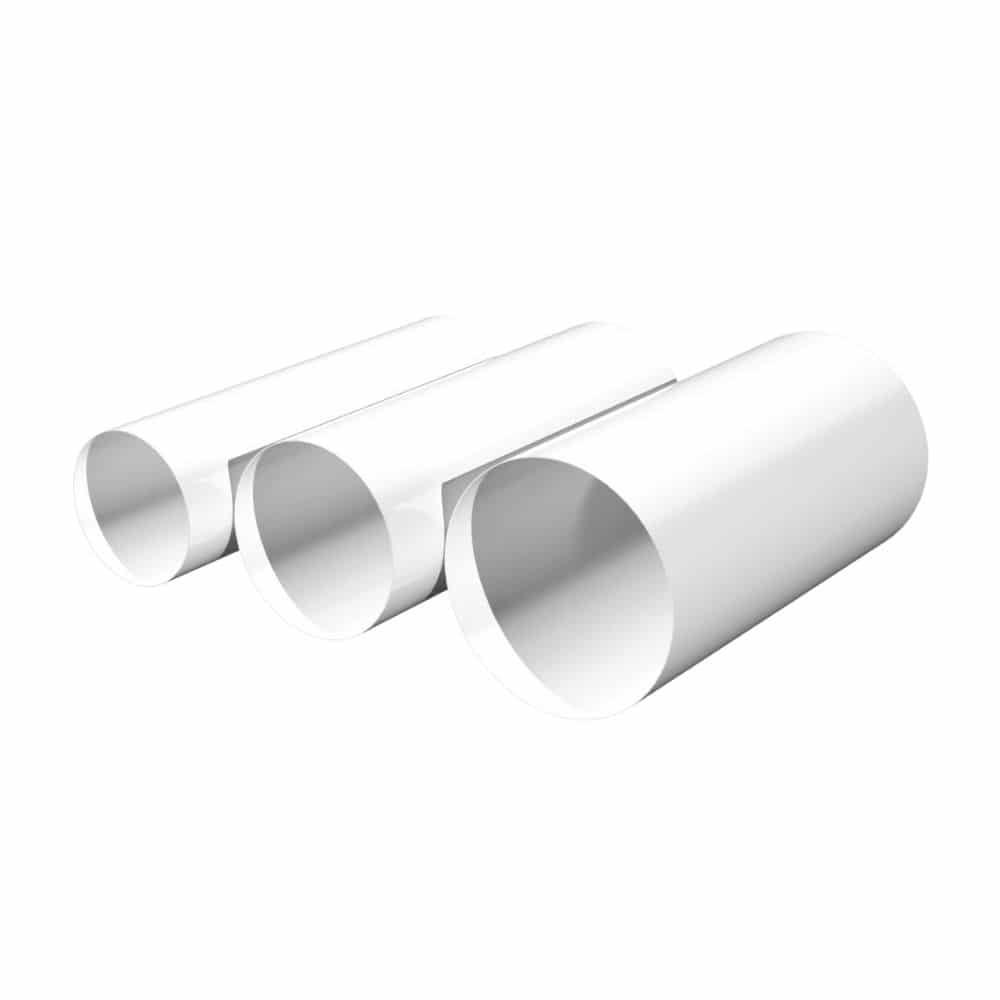 Tub Circular Ventilație (0.5M), Ø150mm, PVC