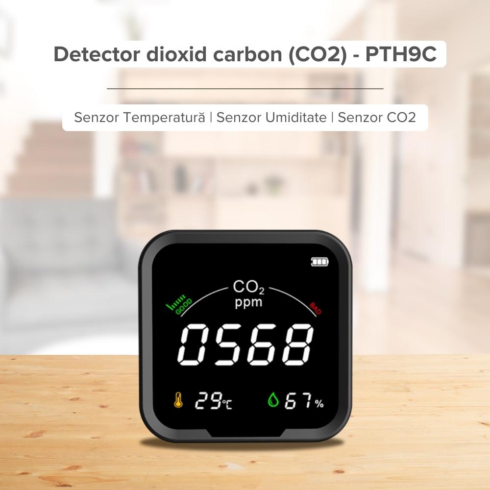 monitor calitate aer PTH 9C detector co2